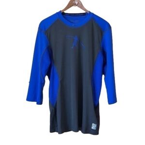 𝅺Nike Pro Combat Dri-Fit Fitted Performance Baseball Shirt Size medium
